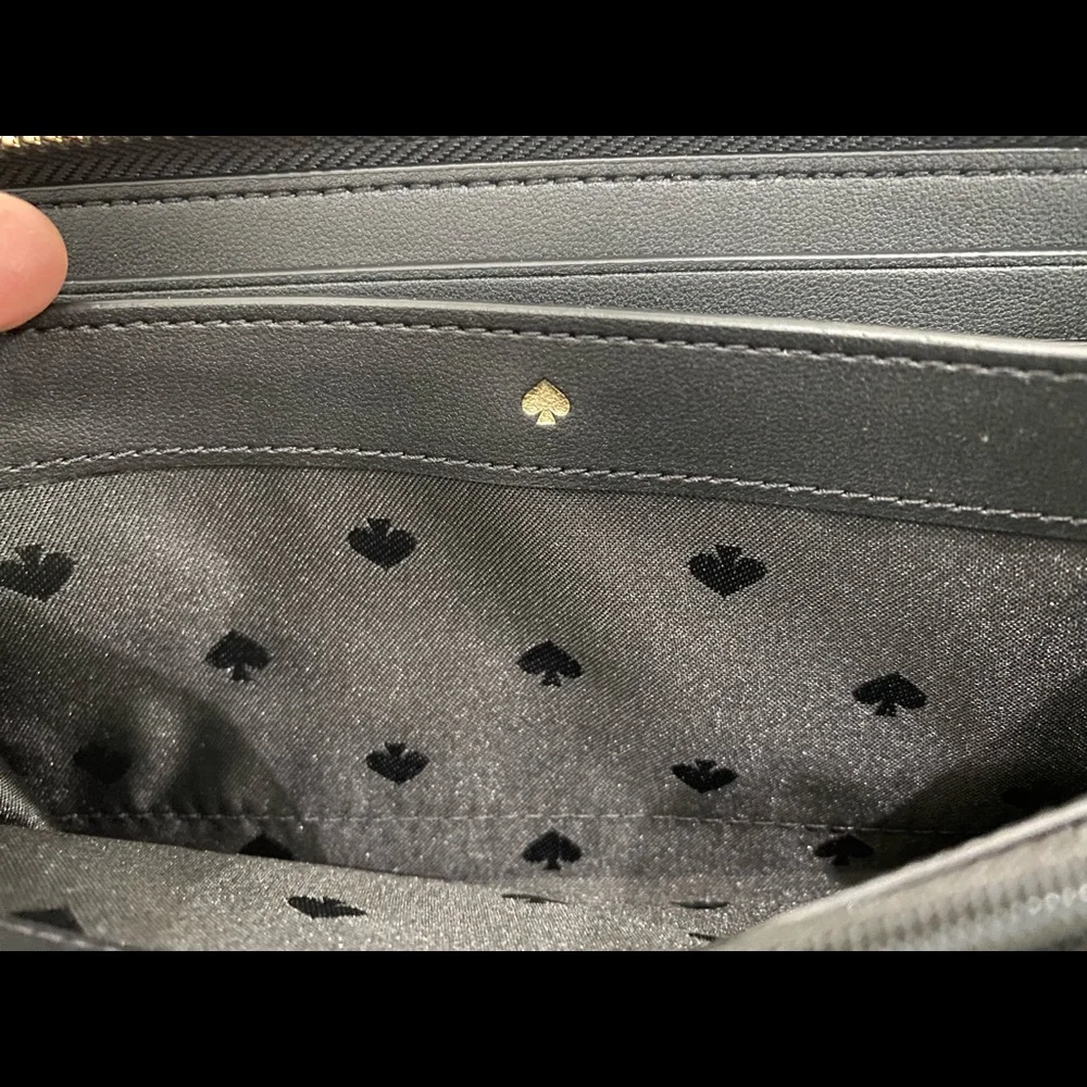 Kate Spade Brynn Black Large Continental Wallet